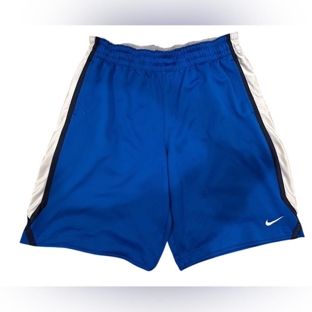 Nike Dri Fit Blue Basketball Shorts
